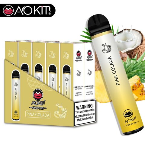 AOKIT Omi Plus Disposable 1600 Puffs 4% - Pina Colada