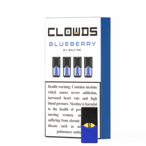 Clowds Pods Blueberry Flavor