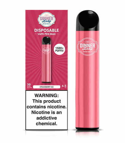 Dinner Lady Strawberry Ice Disposable Vape MAX