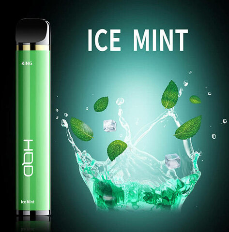 HQD King Ice Mint 2000 Puffs Disposable Vape