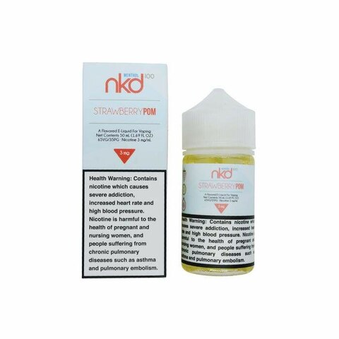 NKD 100 (Naked 100) - Strawberry Pom 3mg 50ml