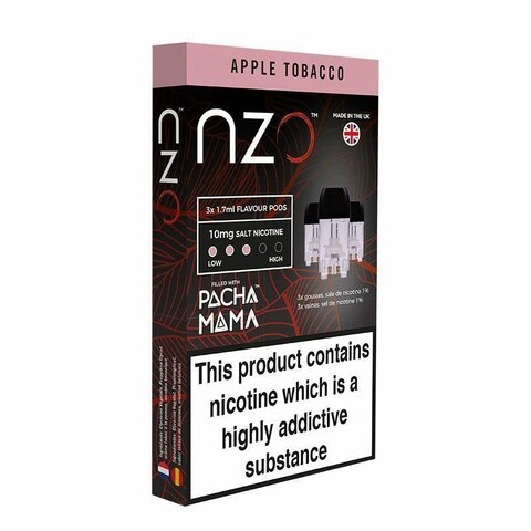 NZO Pods Apple Tobacco Flavor