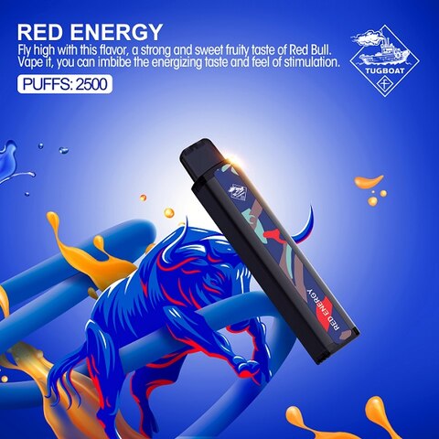 Tugboat XXL Red Energy Disposable Vape