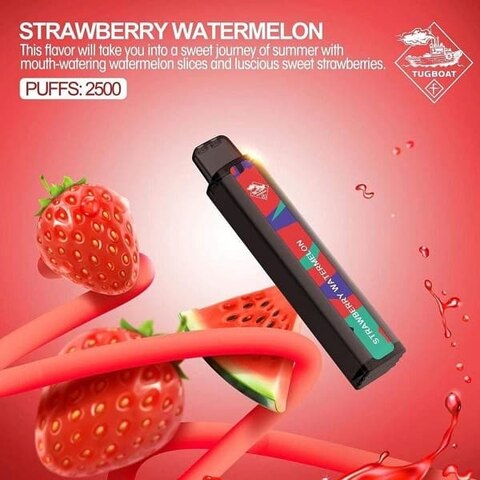 Tugboat XXL Strawberry Watermelon Disposable Vape