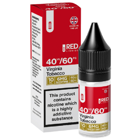 Virginia Tobacco 40:60 – Red Liquids