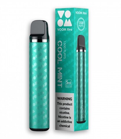 VOOM Bar Xtra Cool Mint Disposable Pod Vape