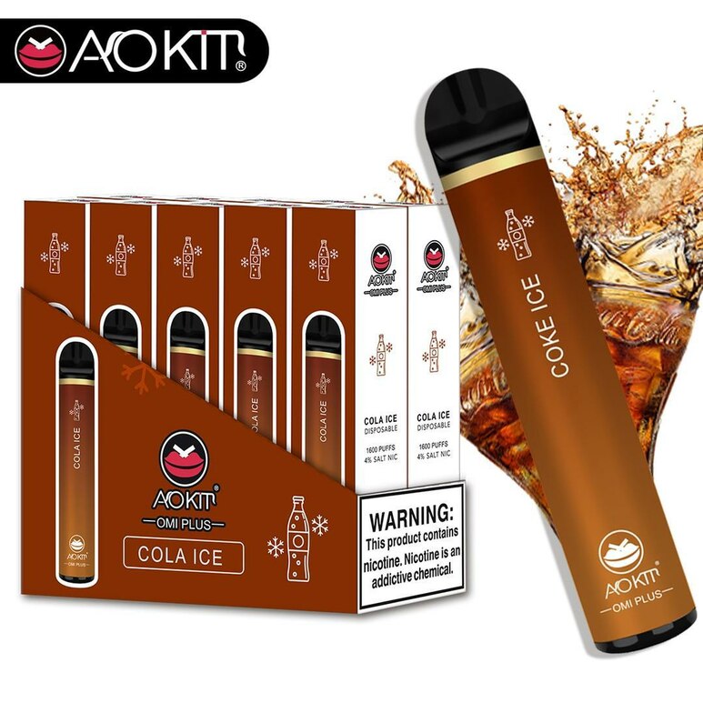 AOKIT Omi Plus Disposable 1600 Puffs 4% - Cola Ice