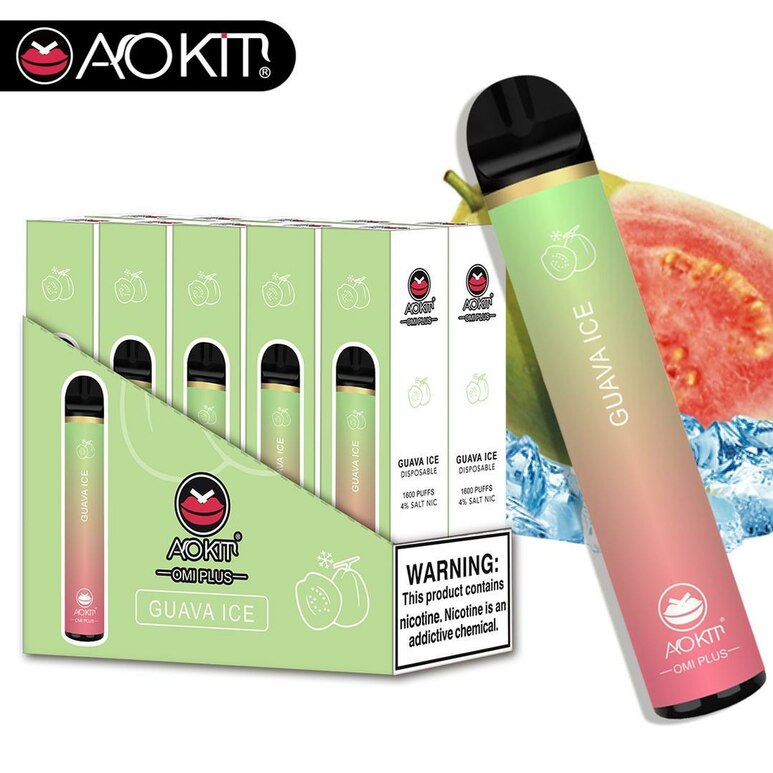 AOKIT Omi Plus Disposable 1600 Puffs 4% 6