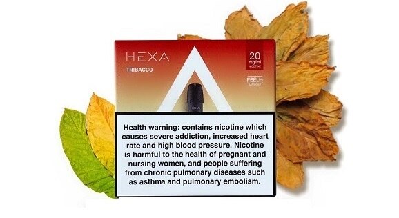 Hexa Pods Tribacco Flavor