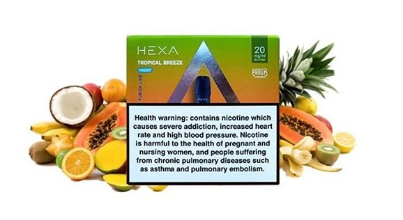 Hexa Pods Tropical Breeze Flavor