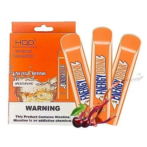 HQD Cuvie 300 Puffs Disposable Vape - Energy Drink (3 pieces) 2