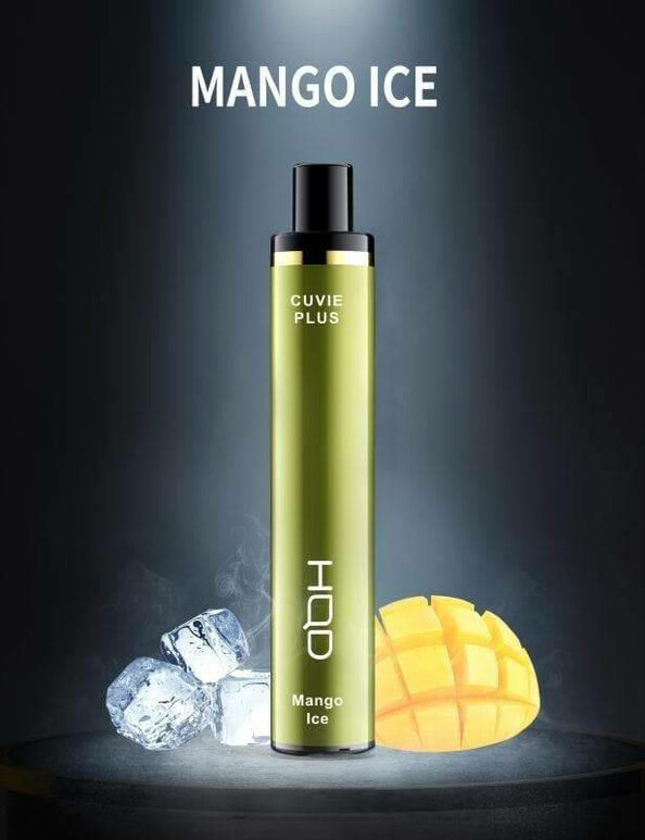 HQD Cuvie Plus Mango Ice 1200 Puffs Disposable Vape