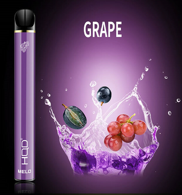 HQD Melo Grape 1000 Puffs Disposable Vape