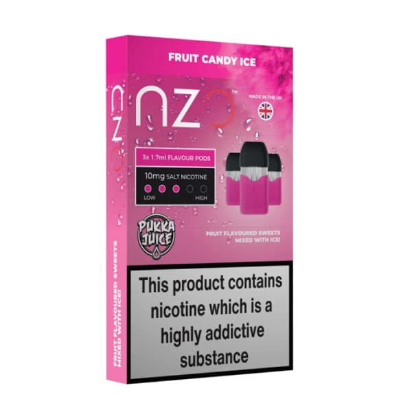 NZO Pods Fruit Candy Ice Flavor