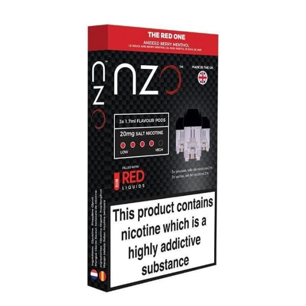 NZO Pods The Red One Flavor