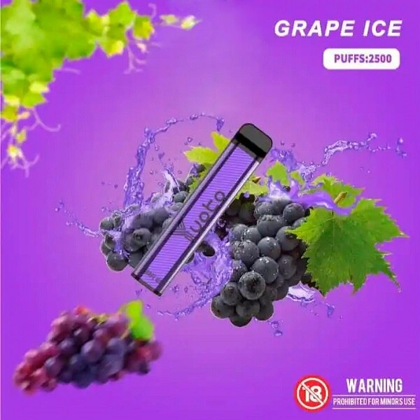 Yuoto XXL Grape Ice Disposable Vape (2500 Puffs)