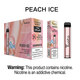 Yuoto XXL Peach Ice Disposable Vape (2500 Puffs) 3